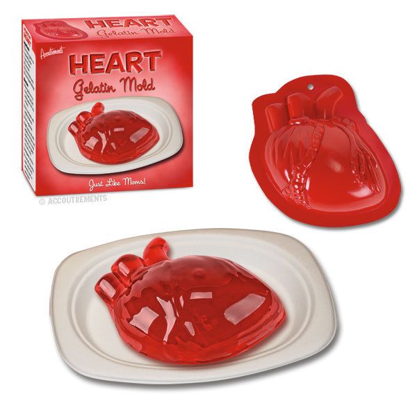 Human Heart Gelatin Mold   New   JUST LIKE MOMS  