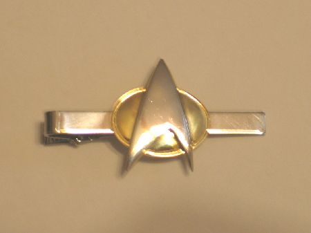   The Next Generation Cloisonne Communicator Pin Tie Clasp, NEW GERMAN