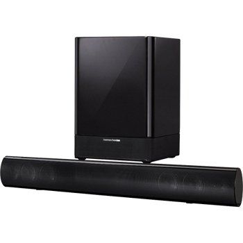 Harman Kardon SB16 Soundbar with 100 Watt Wireless Subwoofer Bundle 