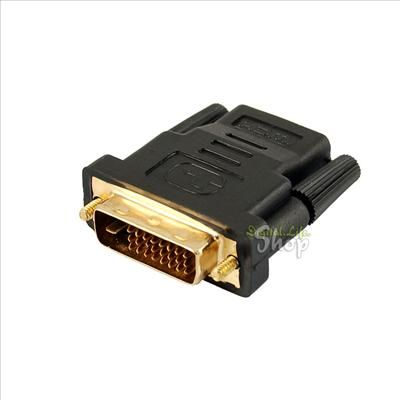 DVI Male to HDMI Female M F Adapter Converter For HDTV  