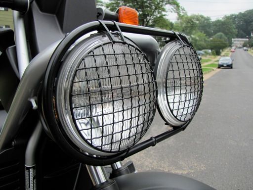 Set Headlight WIRE MESH Honda BIG RUCKUS Scooter NEW BR  