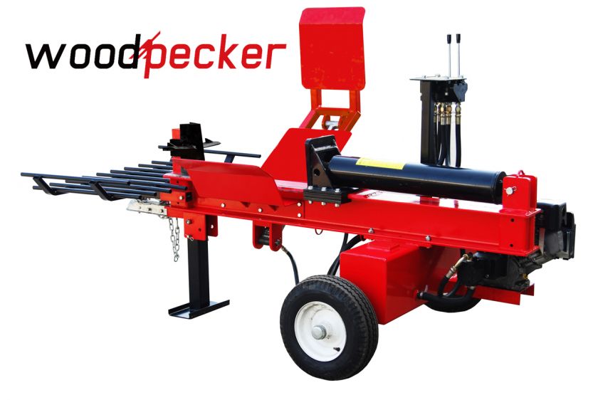 NEW* WOODPECKER 24 ton Log Splitter w Log Lift + 4Way Wedge  