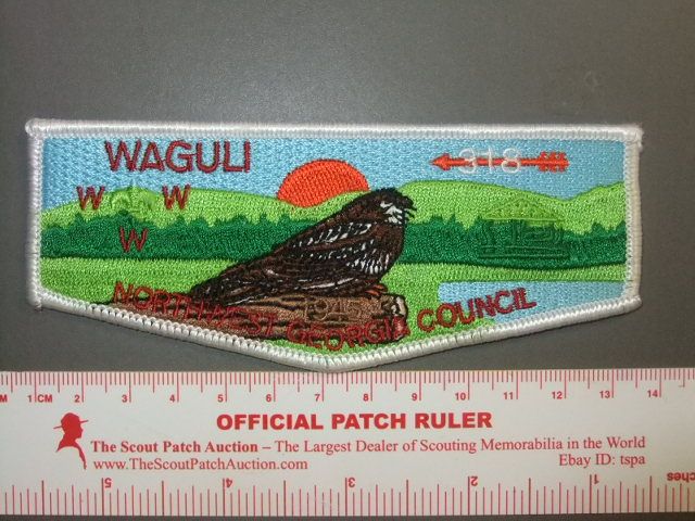 Boy Scout OA Lodge 318 Waguli Flap 3398Y  