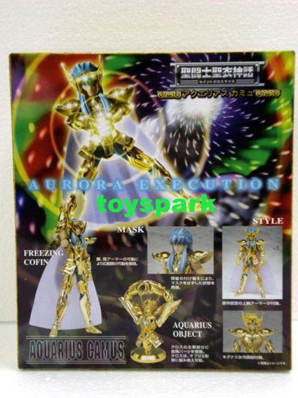 SAINT SEIYA Myth Gold Cloth AQUARIUS CAMUS Figure  