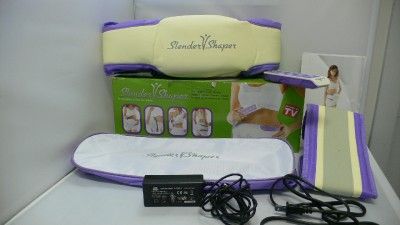 SLENDER SHAPER WEIGHT LOSS EXERCISE BELT TONE AND FIRM ABS WHILE 