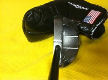   Si3 Nickel Finish Mallet 43 Center Shaft BELLY Putter See More  