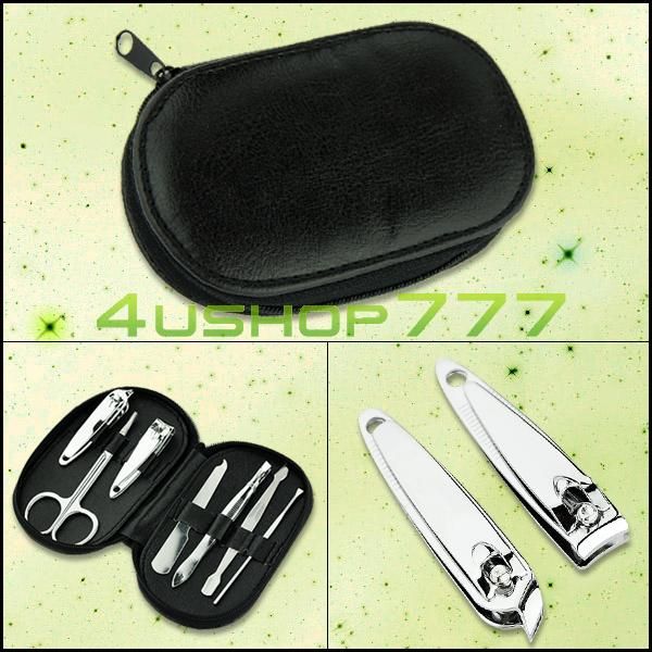 Nail Care Clipper Pedicure Manicure Set Kit Case 7 In 1  