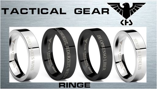 KHS Tungsten Carbide Ring size 6mm SEMPER FIDELIS  