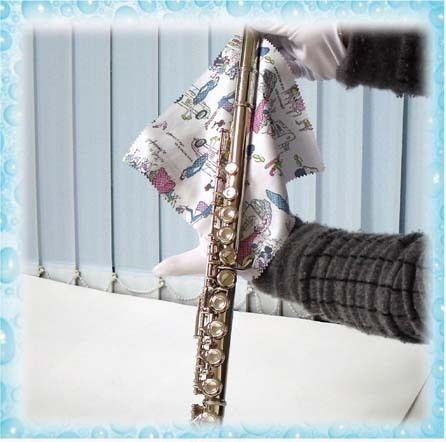 NEW FLUTE CLEAN EQUIPMENT SUPER MICROFIBER + FREE GIFT  