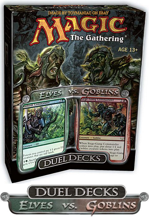 MTG Magic Cards DUEL DECKS ELVES VS GOBLINS NEW SEALED NM/MINT IN BOX 