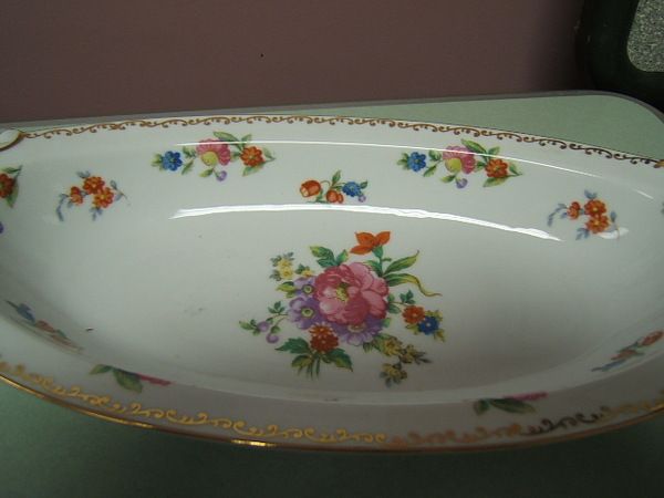 Noritake Vintage Dresdlina Celery Dish Relish Japan  