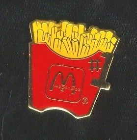 McDonald Pin French Fries #1  