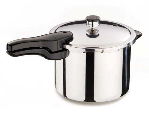   01362 6 Quart Stainless Steel Pressure Cooker 075741013626  