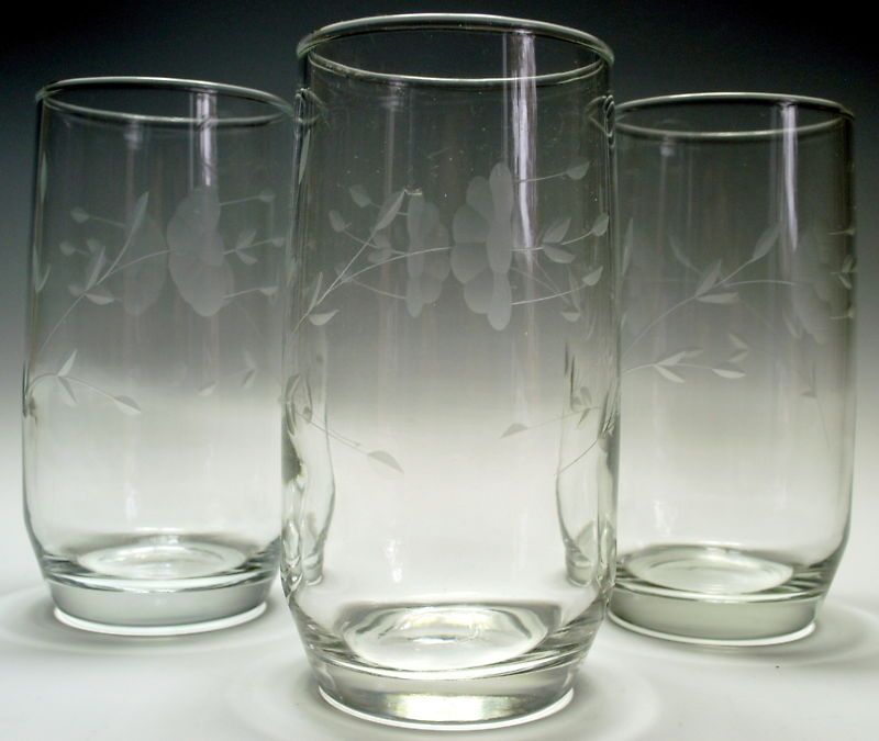 Princess House HERITAGE Crystal Tumblers 5 11 oz  