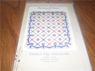 Patchwork Posies Prairies Edge Patchwork Quilt Pattern  