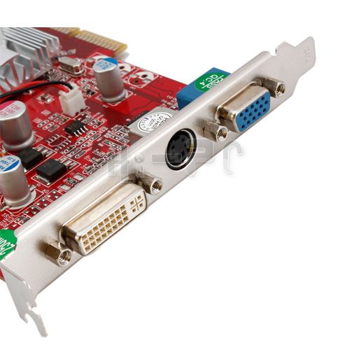   ATI Radeon 9550 256 MB DDR2 Memory AGP 3D Dvi S video, Vga Video Card