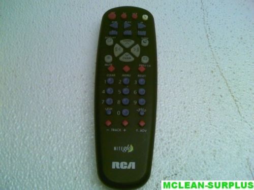 RCA Niteglo Backlit TV/ VCR Remote Control  