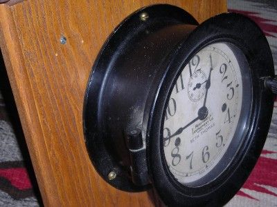 WWII Northwest Instrument Seth Thomas Ships Clock WORKS  