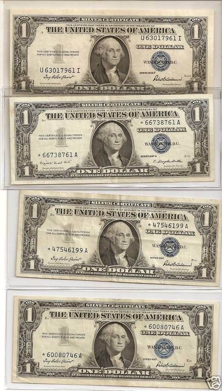 00 SILVER CERTIFICATES STAR NOTES (6412PMB)  