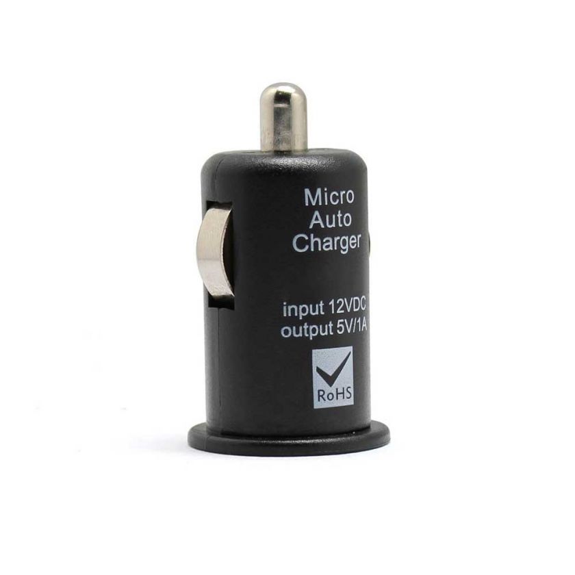 Mini Special USB Car Charger Adapter Charge Black New  