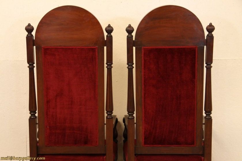   or dining chairs dates from the late Victorian period, about 1900