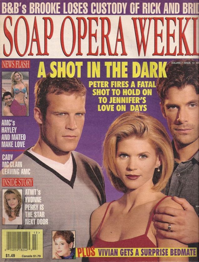   Lives Mark Valley & Jason Brooks   March 26, 1996 Soap Opera Weekly