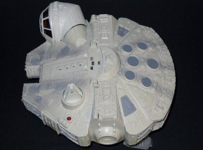 Star Wars Galactic Heroes Millenium Falcon 2001 Hasbro Works Missing 