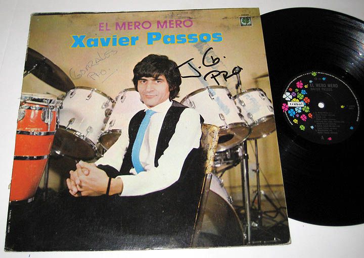 XAVIER PASSOS El Mero Mero TREBOL VG++/NM  SAMPLE  