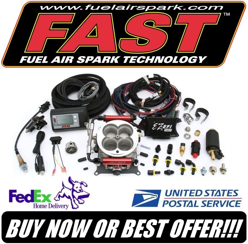 FAST EZ EFI Self Tuning Carburetor to Fuel Injection Conversion Kit 