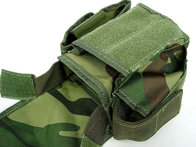 SWAT Utility Tool Waist Pouch Carrier Bag Camo Woodland  