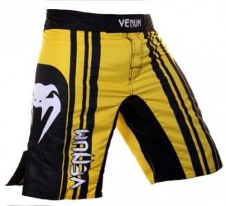 VENUM CHALLENGER FIGHT SHORTS YELLOW BLACK XS 30  