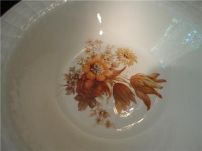 VINTAGE EDWIN KNOWLES VEGETABLE BOWL 9  AUTUMN PAT.  