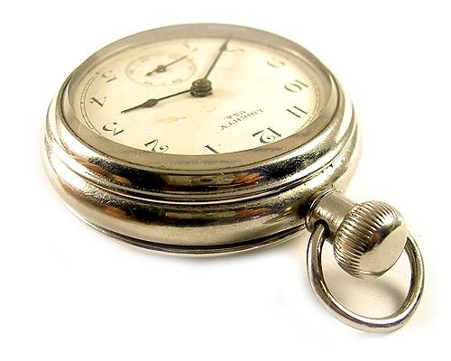 INGERSOLL Liberty U.S.A Back Wind Set Pocket Watch 1898  