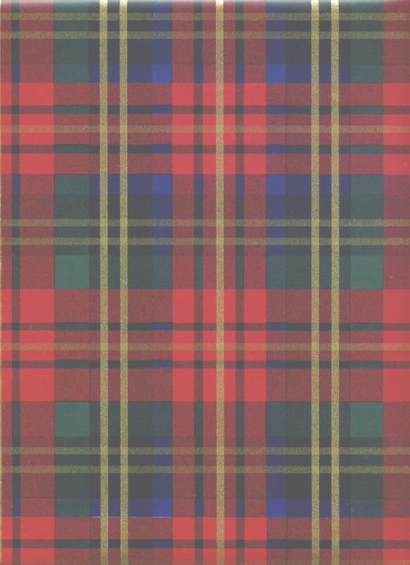 RED PLAID GIFT WRAPPING PAPER  Large 30 Roll  